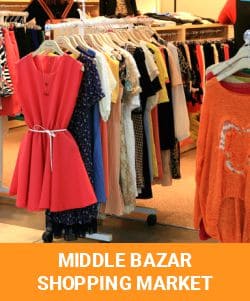 middle bazar shopping market