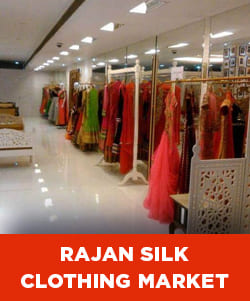 rajan silk clothing market