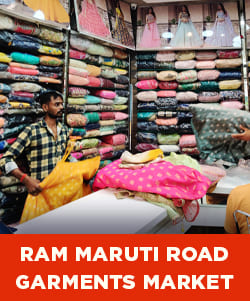 ram maruti road garments market