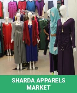 sharda apparels market