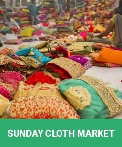 sunday cloth market