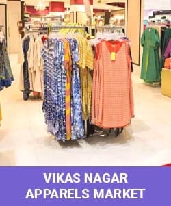 vikas nagar apparels market