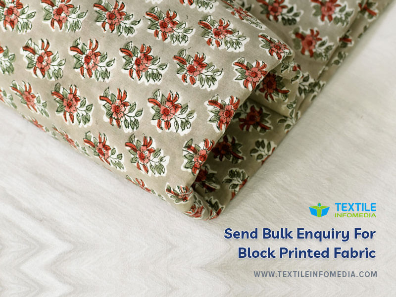 block printed fabric   delhi