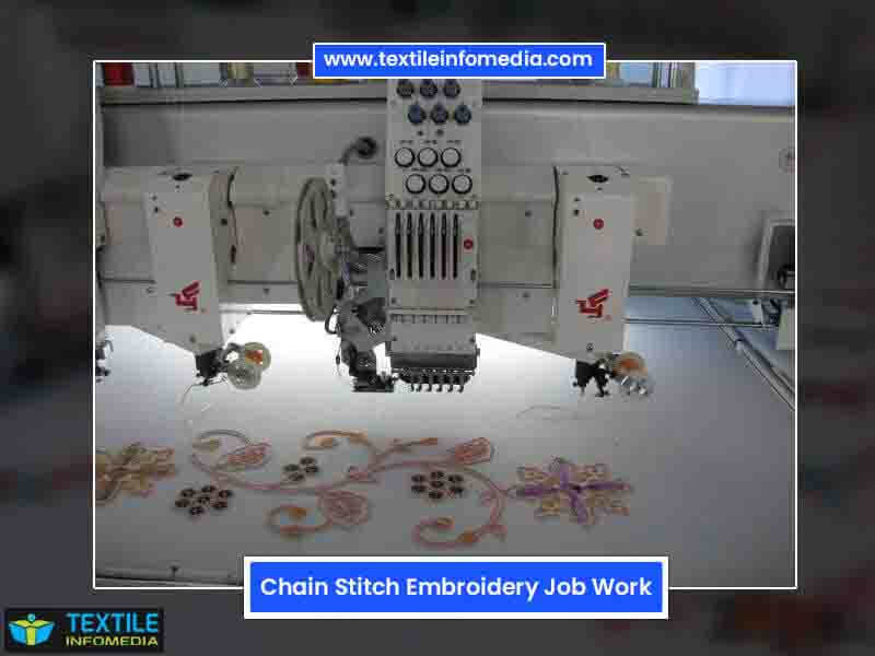 chain stitch embroidery job work   pune