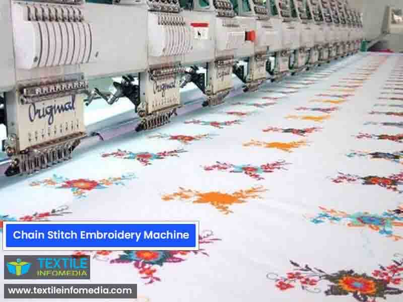 chain stitch embroidery machine   ahmedabad