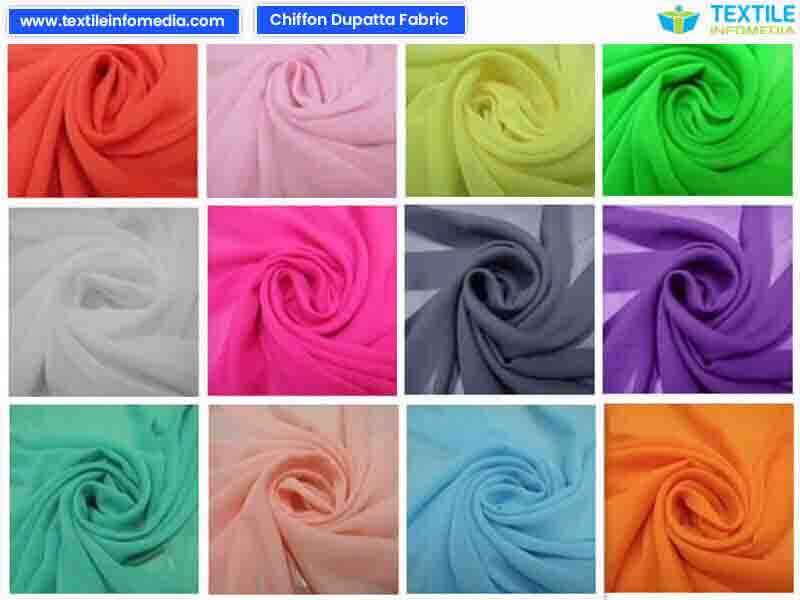plain chiffon fabric
