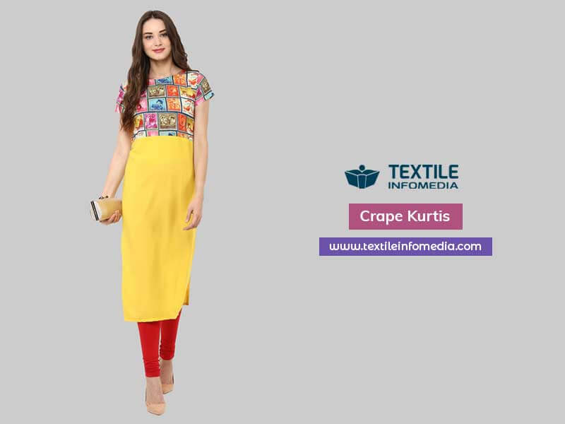Catalog Fashion Mart » American Crepe kurtis Manufacturer | Surat wholesale  Textile