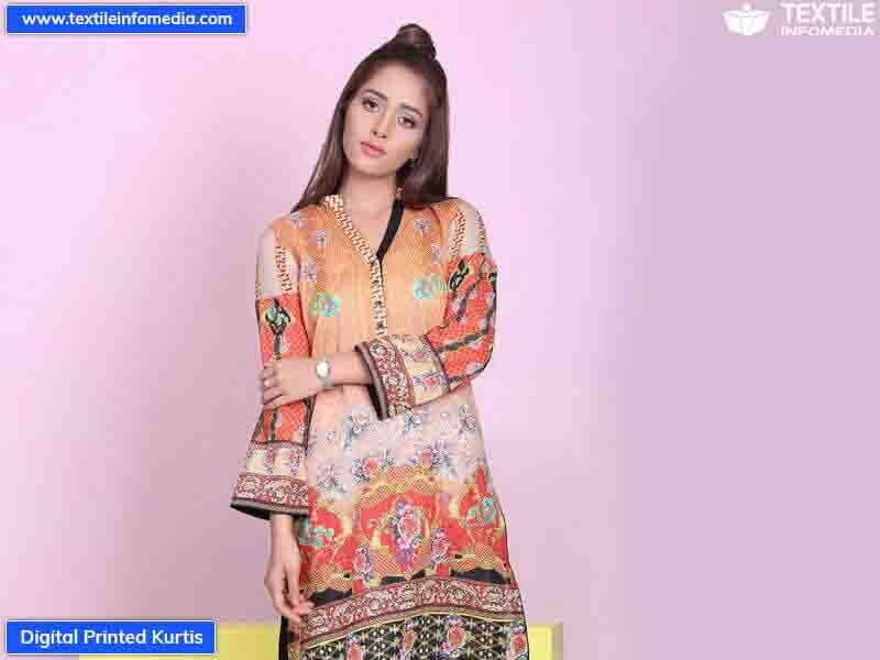 digital print kurtis