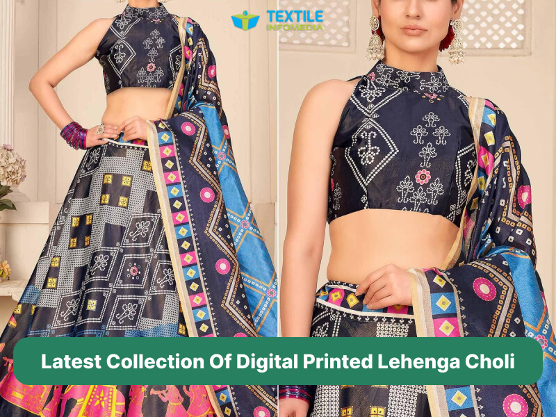 digital printed lehenga choli   surat