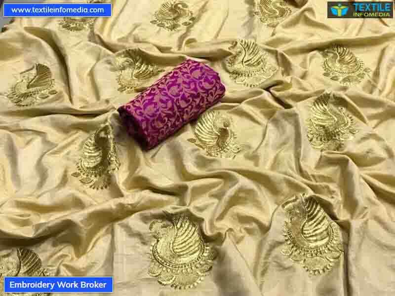 embroidery work broker   hyderabad