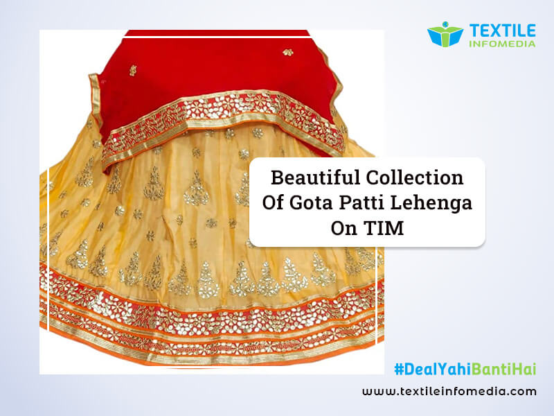 gota patti lehenga Wholesale Price  surat