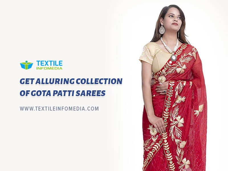 gota patti sarees Wholesale Price  surat
