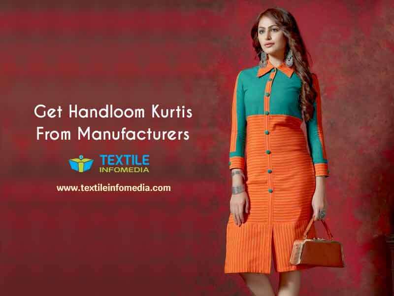 Handloom kurtis sales