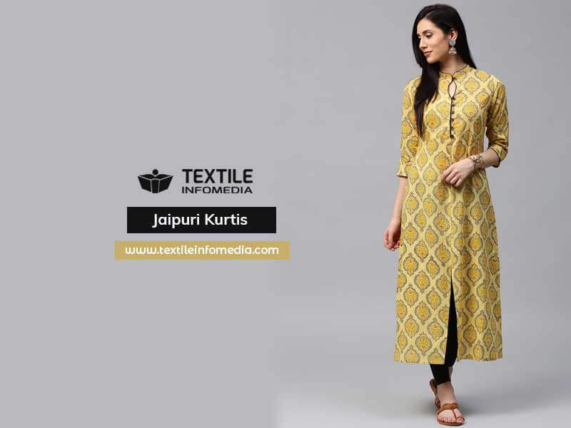 Jaipuri Kurti Manufacturers Long Jaipuri Kurtis Suppliers