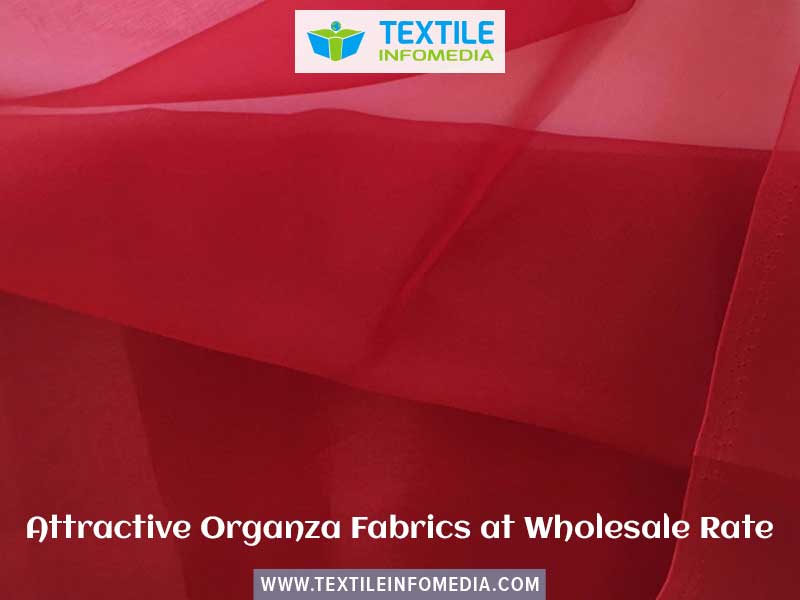organza fabrics Wholesale Price  surat