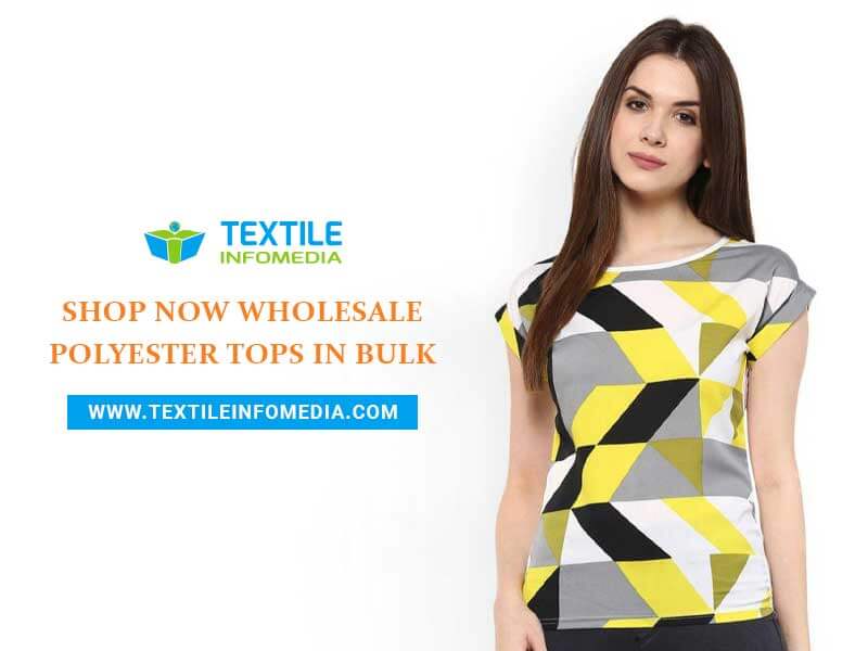 polyester tops  