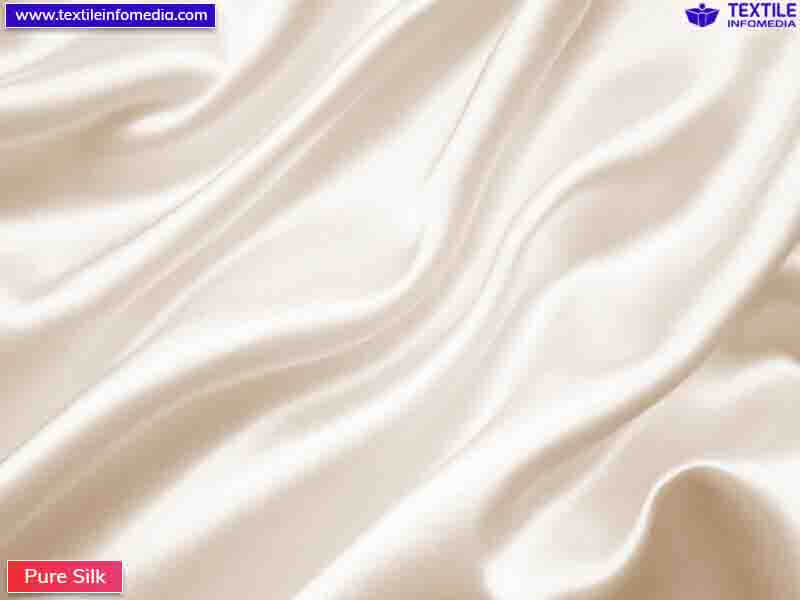 mulberry silk satin fabric white in Delhi at best price by The