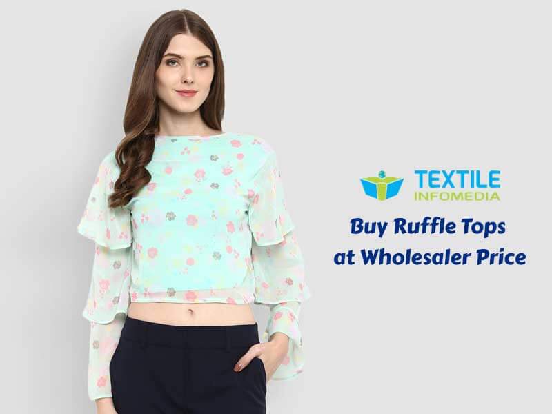 ruffle tops Wholesale Price 
