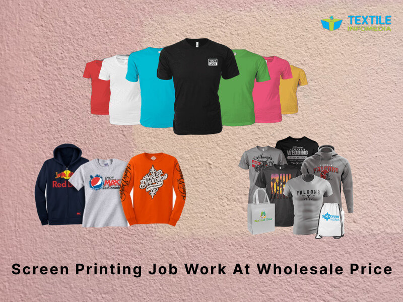 screen printing job work  