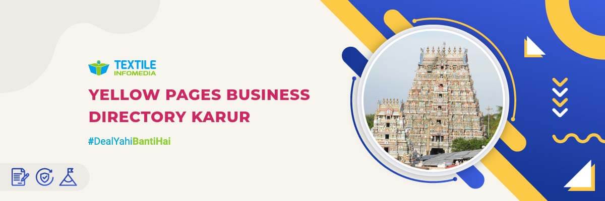 Karur Business Directory - Local Yellow Pages