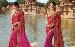 bandhani sarees