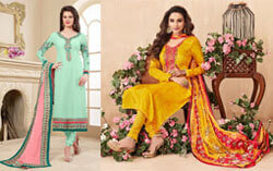 cotton salwar kameez