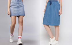 denim skirts