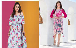 digital printed kurtis