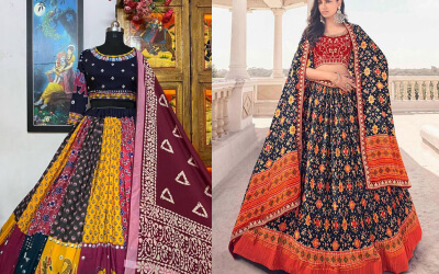 digital printed lehenga choli