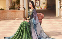 digital printed sarees