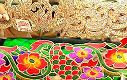 embroidered lace