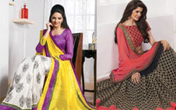 half sarees