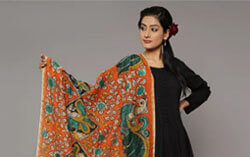 kalamkari dupatta