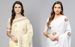 organza sarees