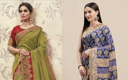 polyester sarees