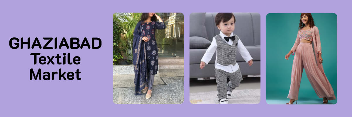 Retail and Wholesale garments market from Ghaziabad