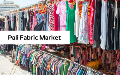Fabric and Textile Market in Pali