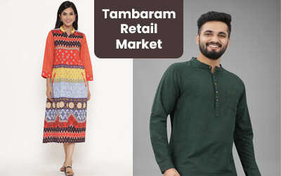 Tambaram wholesale clothing market