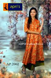 Designer party wear Plazo Kurti