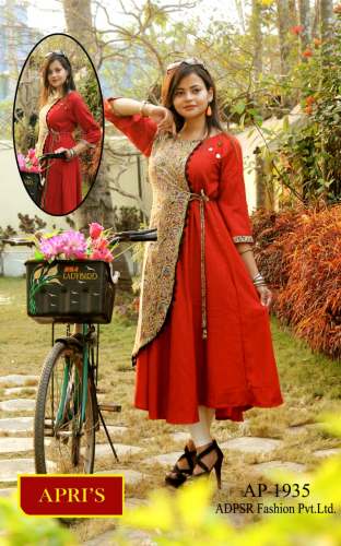 Fancy Angrakha Kurti