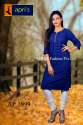 Fancy Daily wear Blue Kurti
