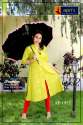 Fancy lemon Front slit Kurti