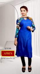 Fancy Long Blue Casual wear Kurti