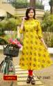 fancy-yellow-long-kurti