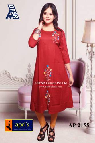 Hand work Kurti AP 2155 by adpsr fashion private limited