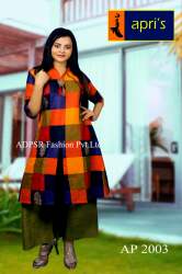 Multi Color Plazo with Kurti Set