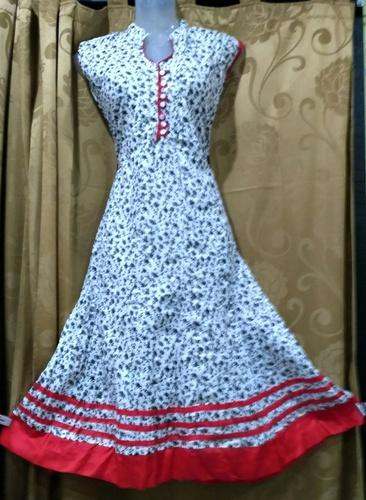 Anarkali Cotton Kurtis