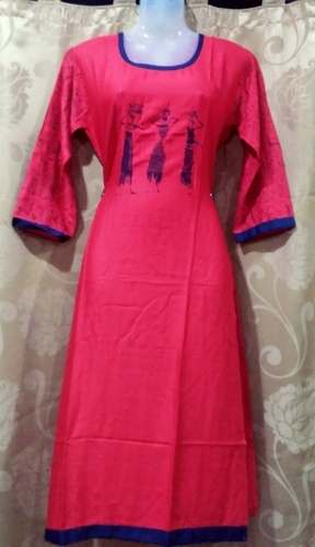 Fancy Casual Rayon Kurtis
