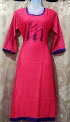 Fancy Casual Rayon Kurtis