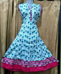 Formal Wear Cotton Anarkali Kurtis